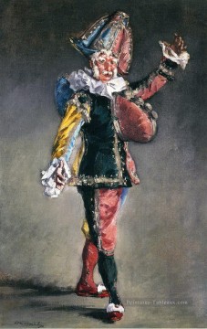 Édouard Manet œuvres - Polichinelle Édouard Manet